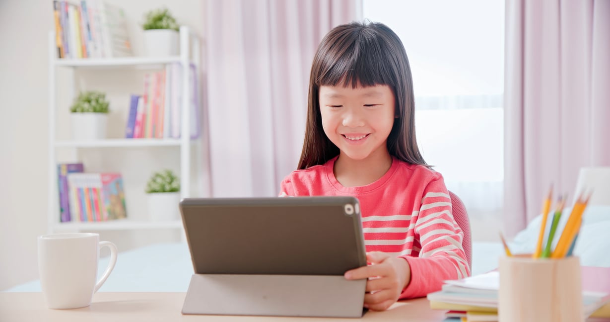 Kid Study with Online Education Service